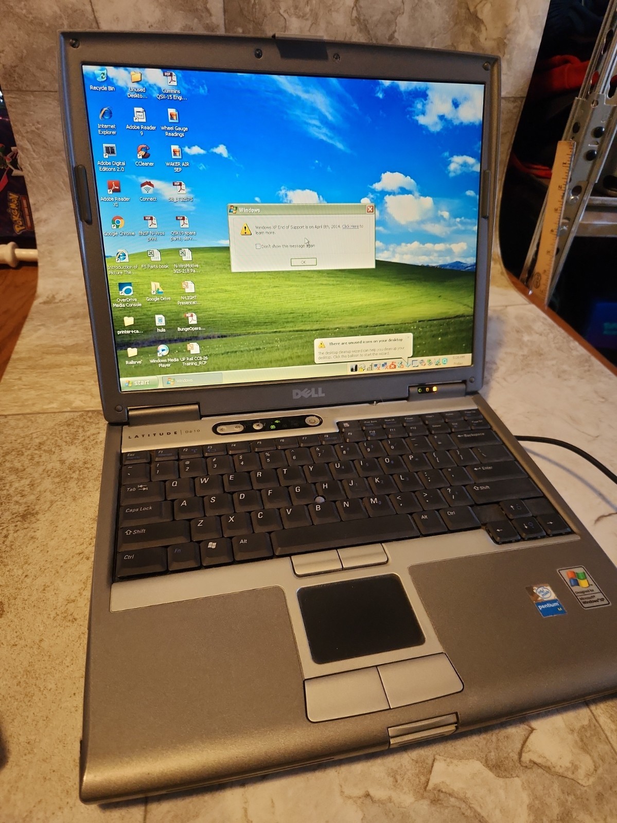 Wireless Dell Latitude D610 Laptop Windows XP