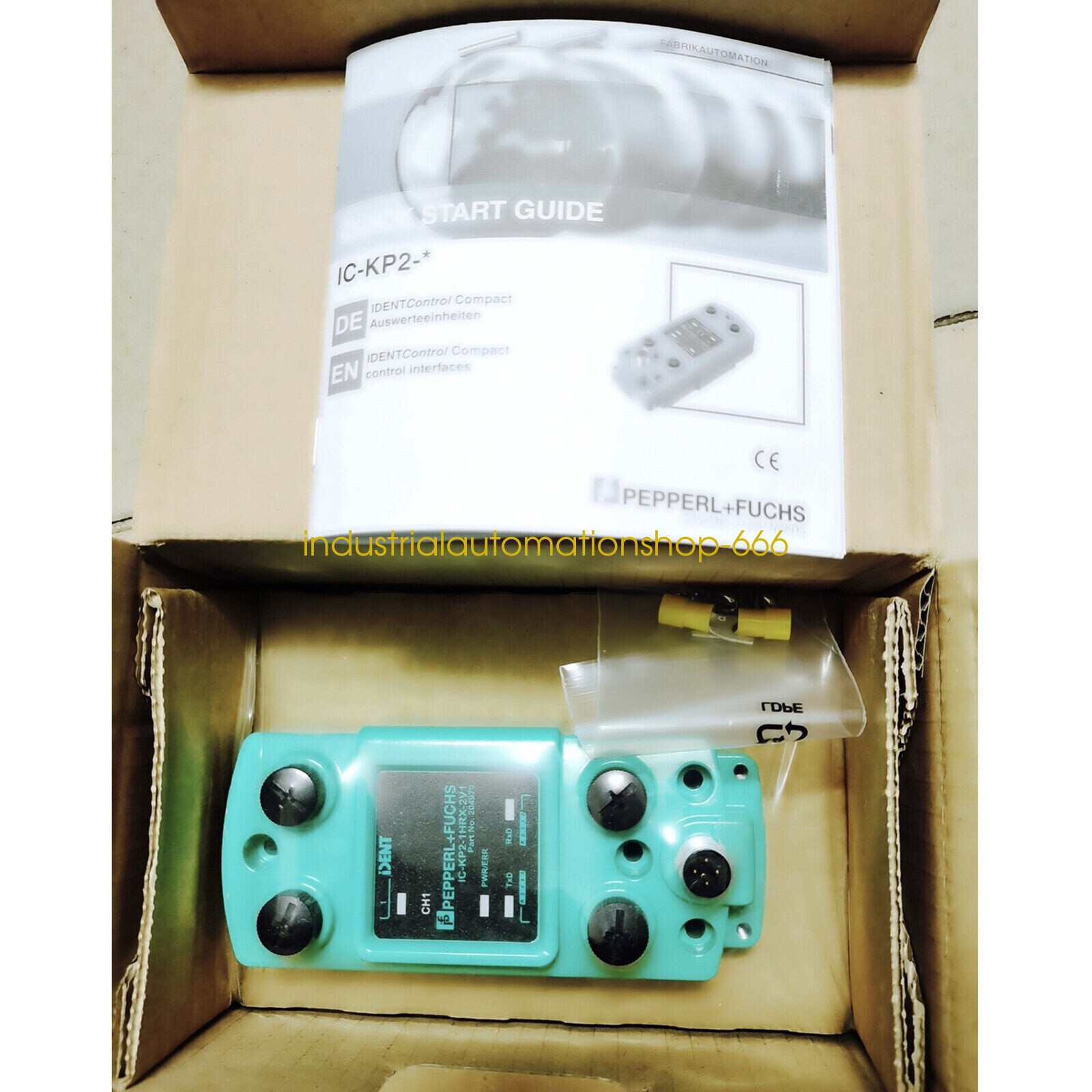 1PC New Pepperl+Fuchs IC-KP2-1HRX-2V1 Control Interface Unit Via DHL or FedEX