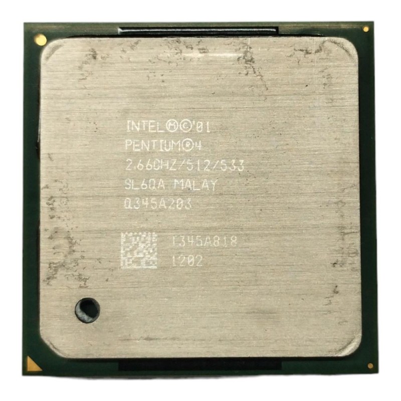 Intel Pentium 4 SL6QA Microprocessor For Laptop Replacement Processor