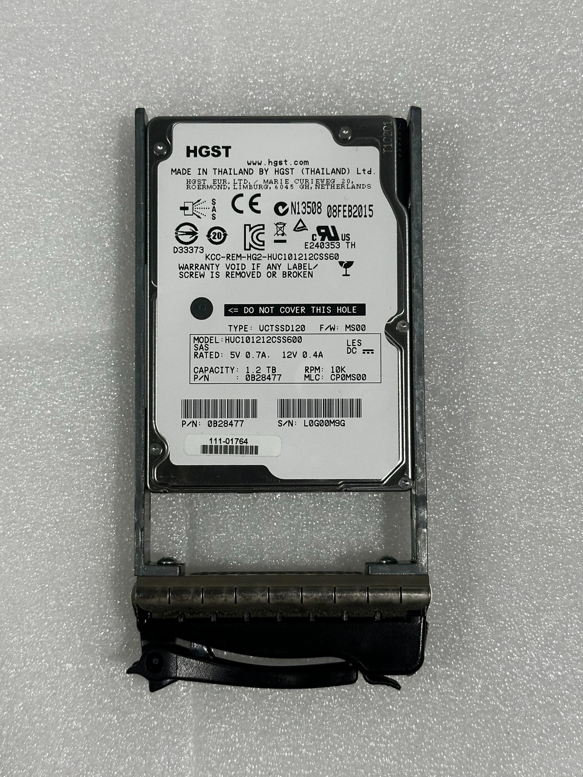 FOR NETAPP E-X4055B-R6 - NetApp 1.2TB SAS 6G 10K SFF Hard drive