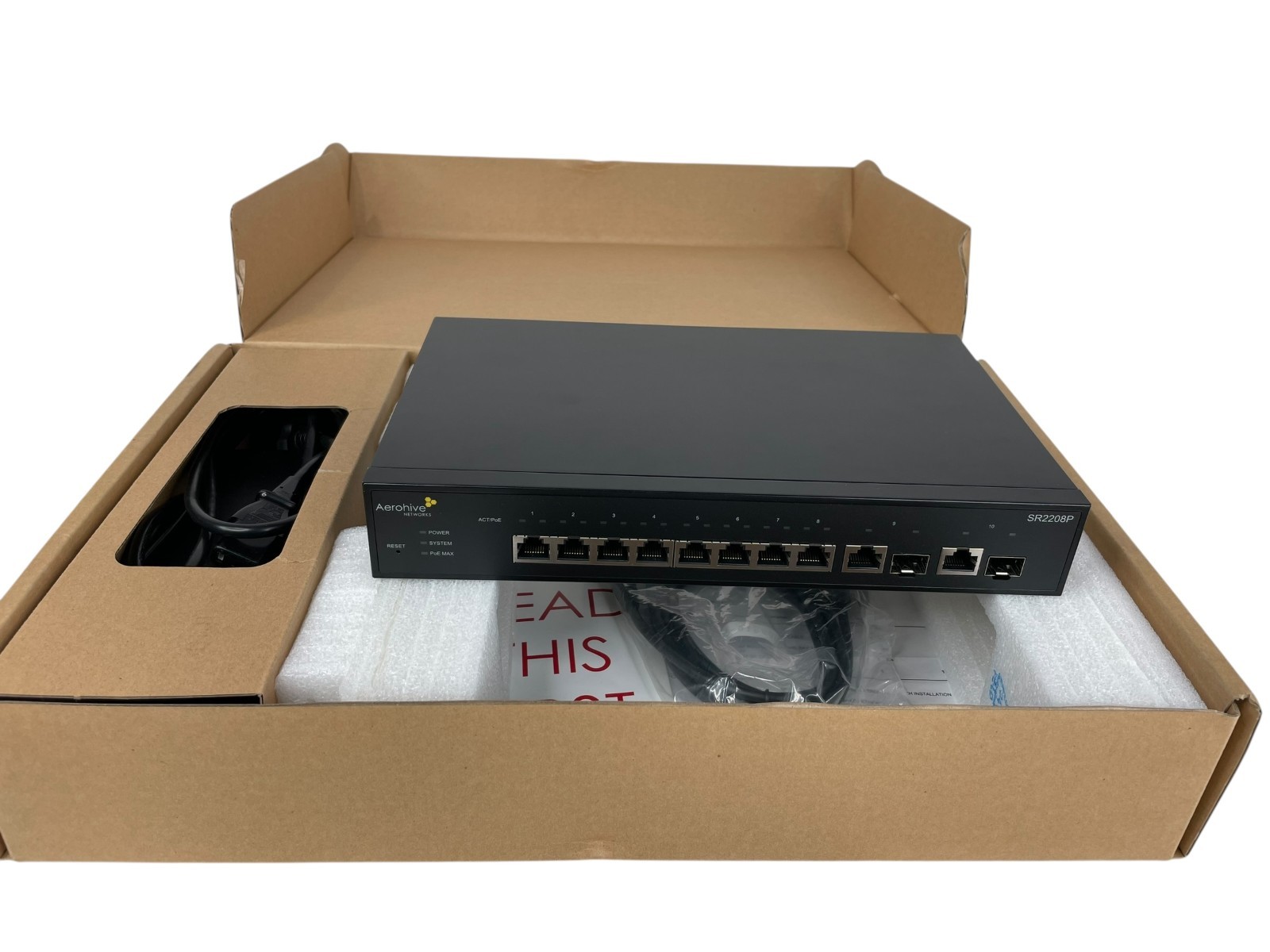 Aerohive AH-SR2208P  Network Switch