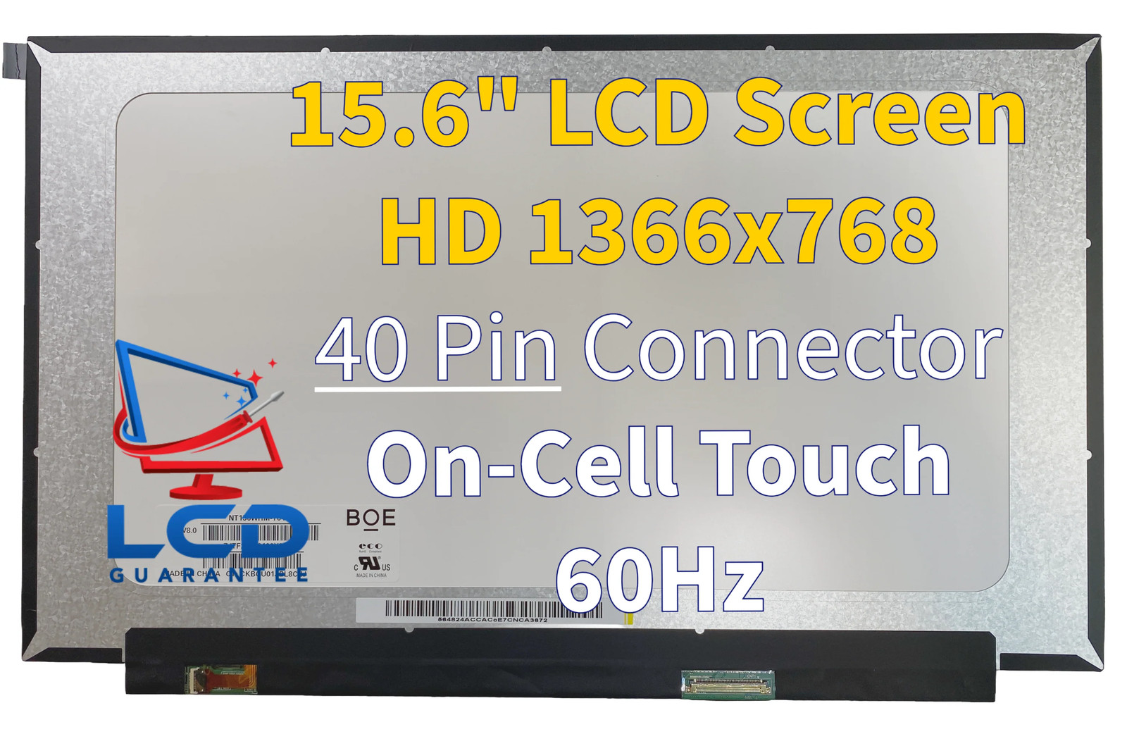 HP 15-FD0224DS 15.6" HD 60Hz On-Cell Touch Laptop LCD Screen