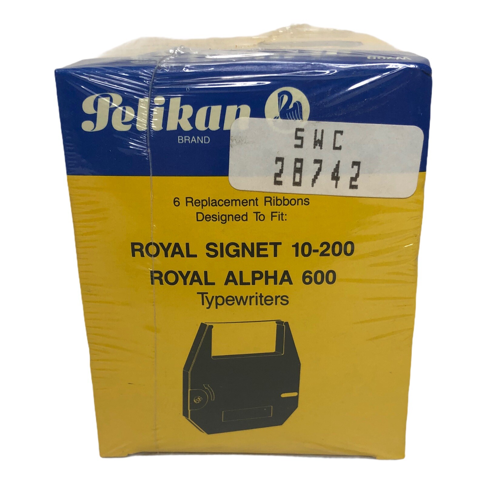 Pelikan Black Correctable Cartridge Ribbons Typewriter Royal Signet Alpha