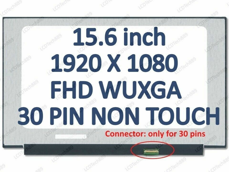 Lenovo P/N 5D10M42864 LED LCD Replacement Screen 15.6" WUXGA FHD Laptop Display 