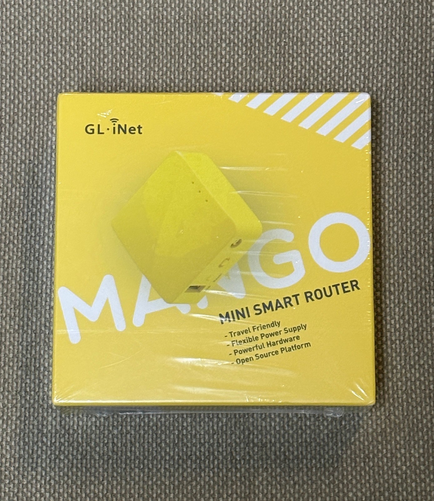 GL iNet GL-MT300N-V2 Portable Hotspot Router SEALED - Mango 300MBPS wireless