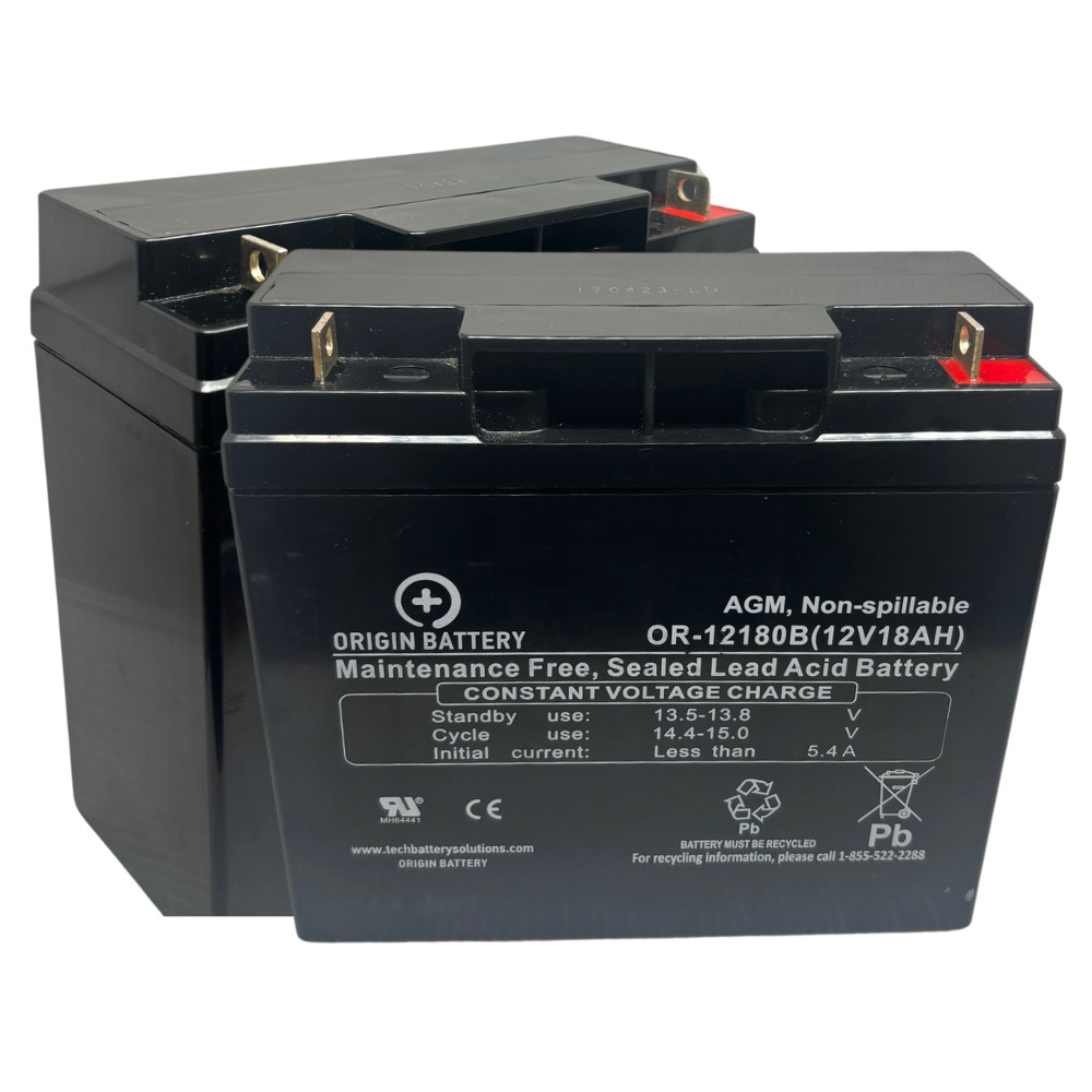 APC Smart-UPS DLA1500 Battery Replacement - 2 Pack 12V 18AH UPS Series