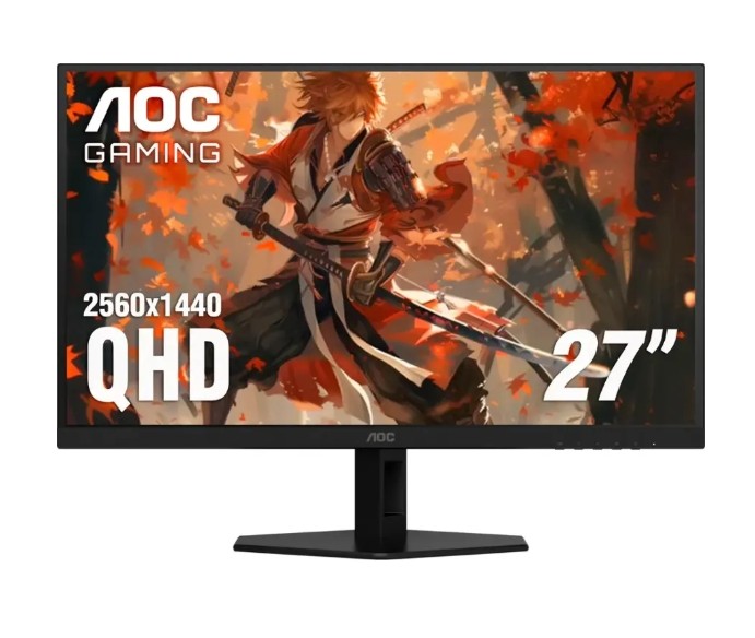 AOC - 27" Q27G40XMN Mini-LED Gaming Monitor QHD 180Hz 1ms 1000Nits HDR1000 AMD