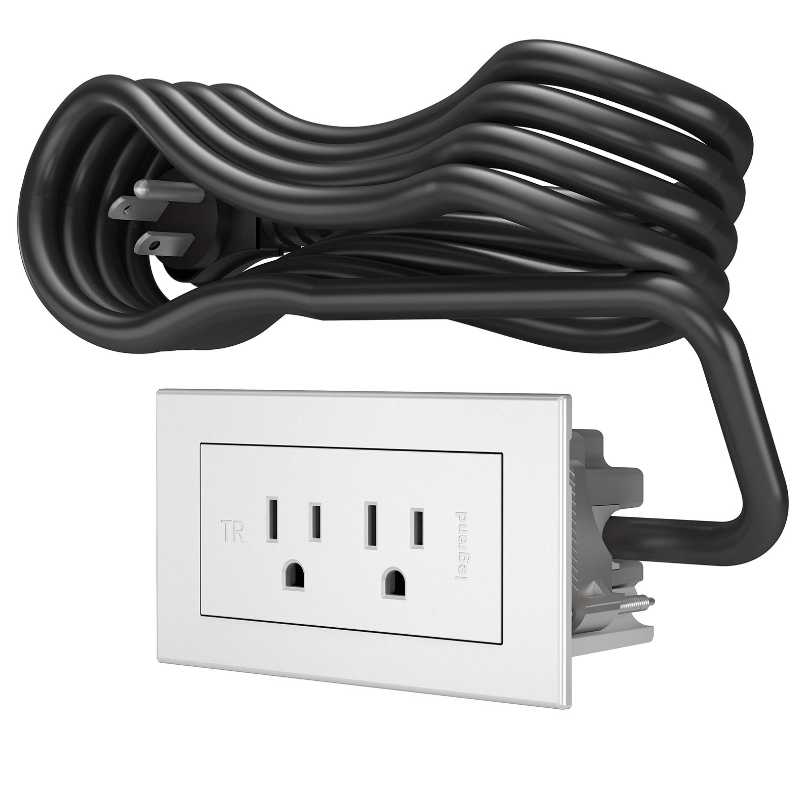 Legrand Wiremold Rd2Wh Radiant Furniture Power Center Recessed Power Strip 2