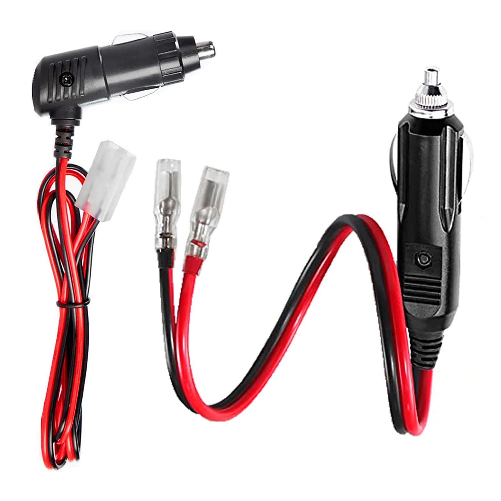 Cigarette Lighter Male Plug CB Radio Power Cord 12V Fused Replacement 12V Plug