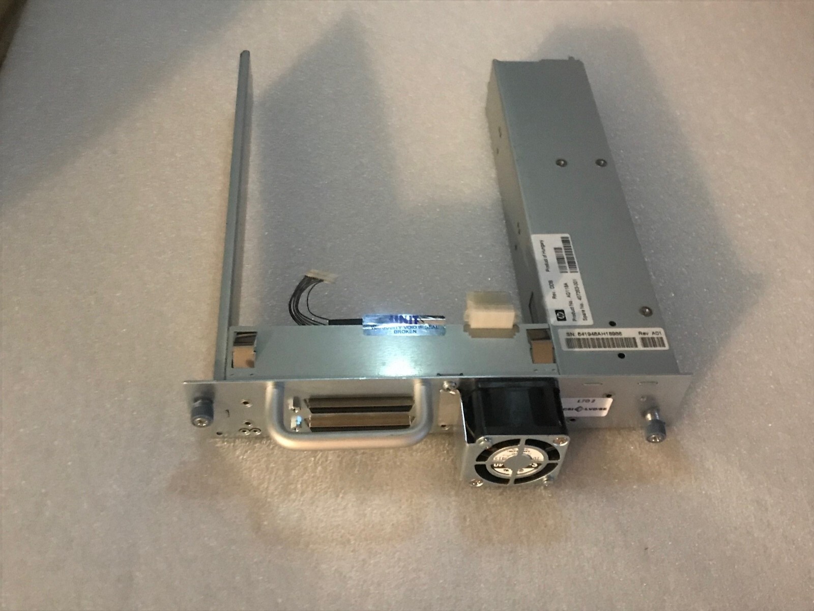 SLED FOR HP AG118A LTO-2 MODULE FOR MSL2024/4048 (SLED ONLY) lto2