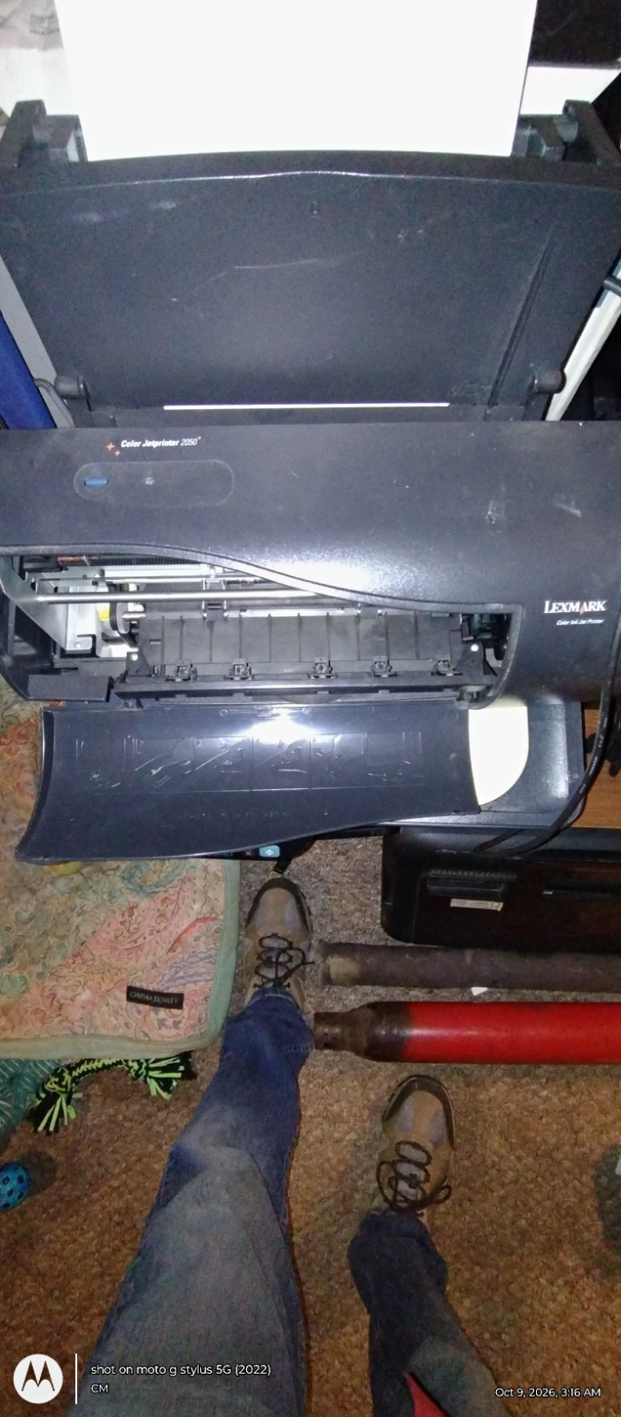 Lexmark Color Jetprinter 2050 Inkjet Color Standard Printer Less Than 5 ppm