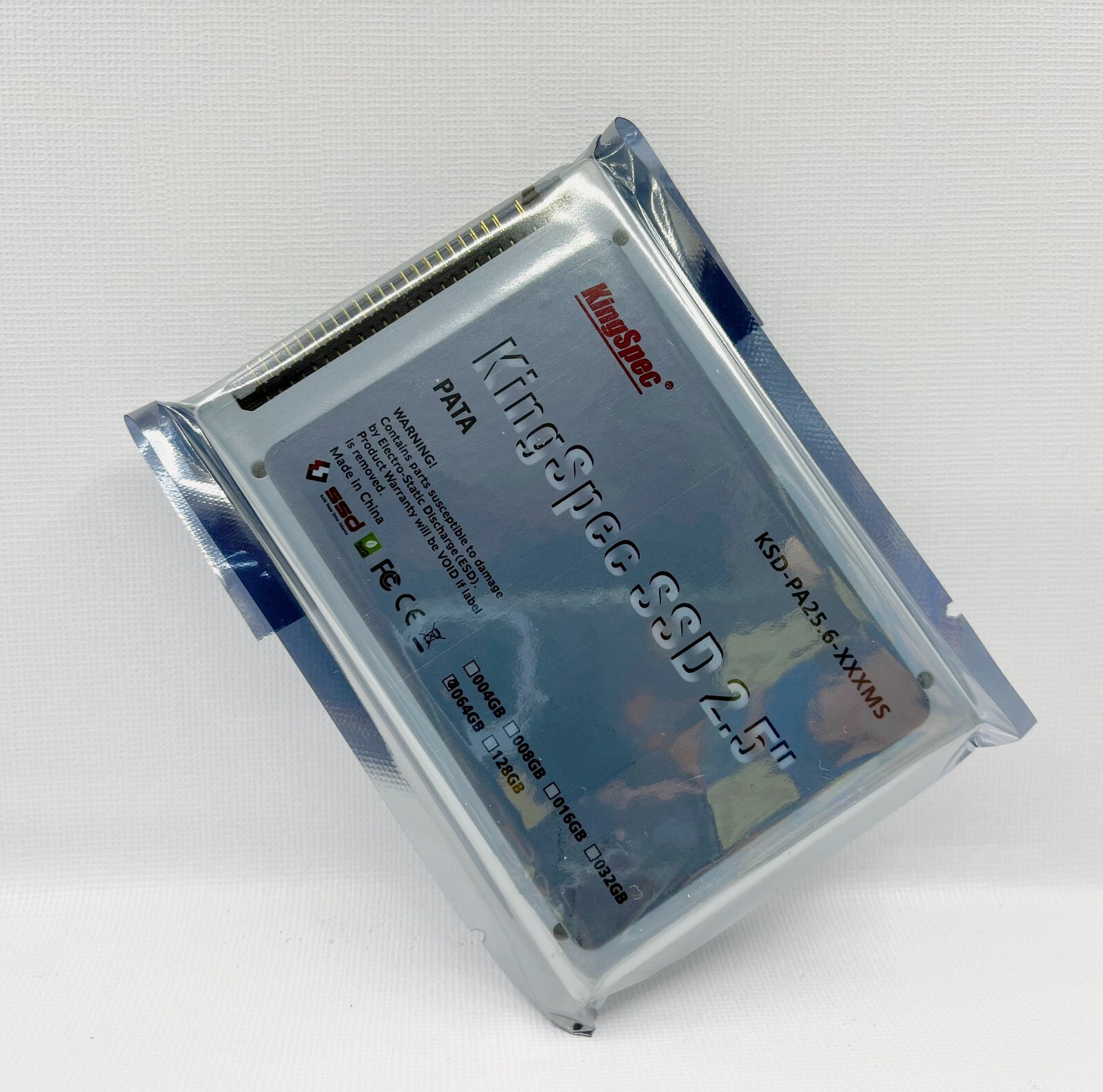 KingSpec 2.5 Inch IDE interface 64GB SSD perfect test