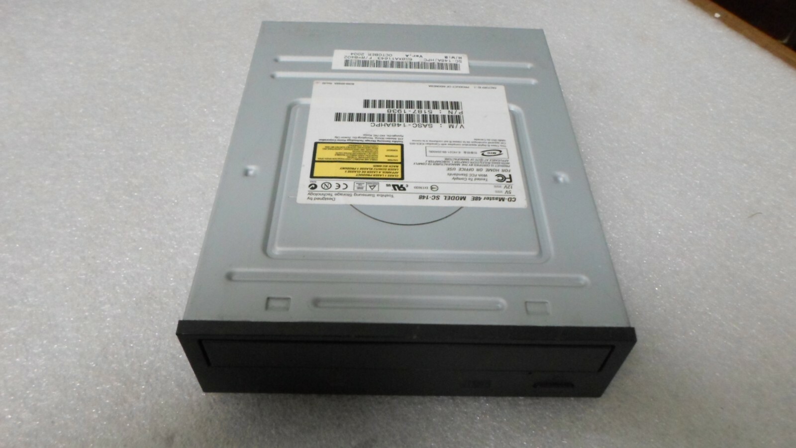 TOSHIBA SAMSUNG SC-148 5187-1938 CD ROM DRIVE