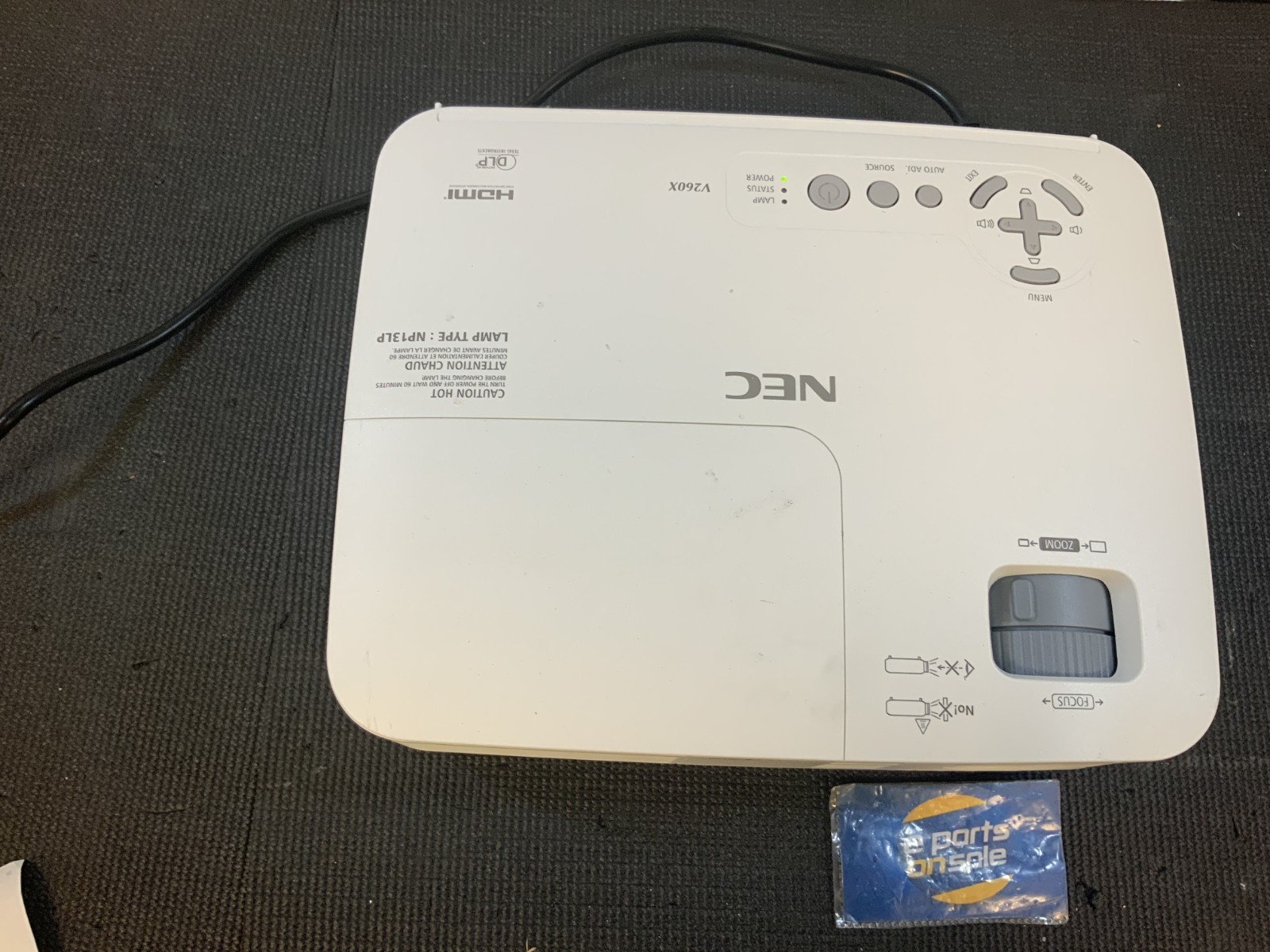 NEC NP-V260X HDMI NP13LP Lamp DLP Multimedia Projector, RB X3B