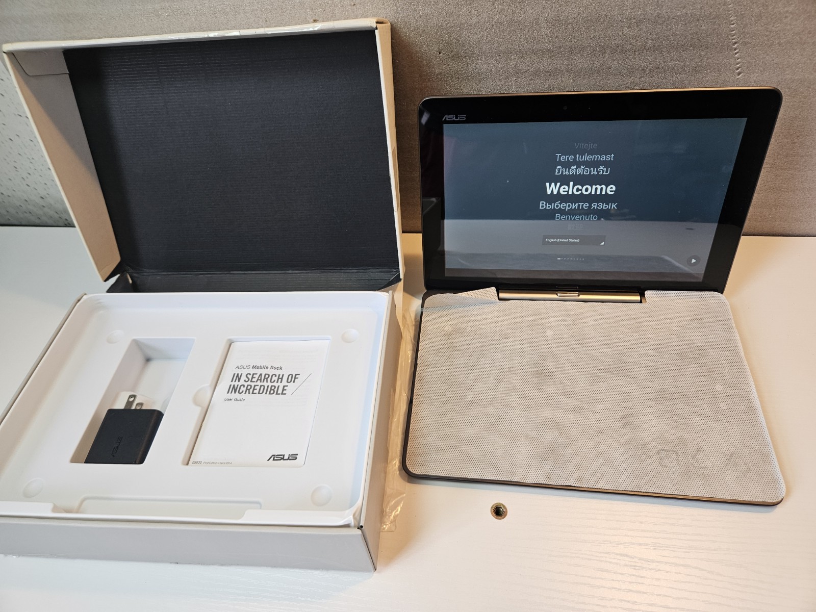 Asus Transformer Pad K010 (TF103C) 10.1" 16GB Android Tablet Tested Reset