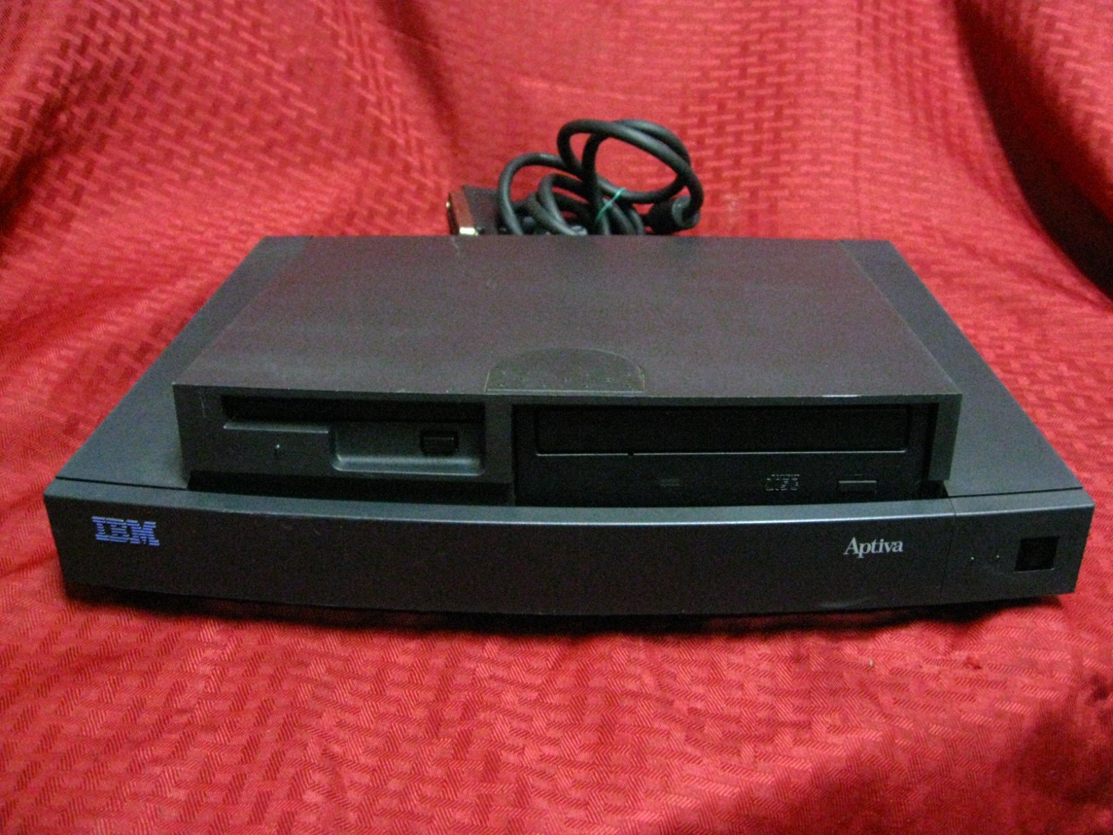 Vintage IBM Aptiva Serial Dual Media Console accessory 76H6165 CD-ROM FDD floppy