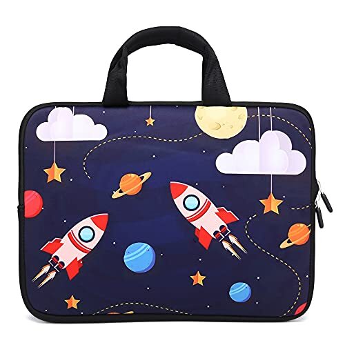 Universal 7-9 inch Tablet Sleeve Ultra-Portable, Neoprene Carrying Cool Rocket