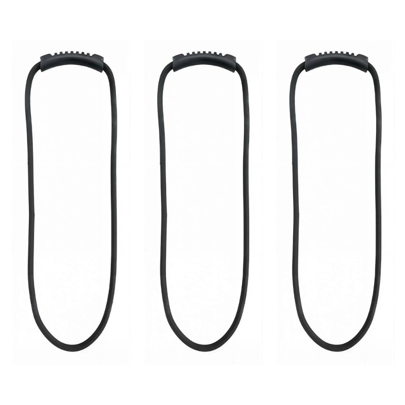 3pcs Adjustable Length Strap Holders Feature Mobility Efficient Storage for Home