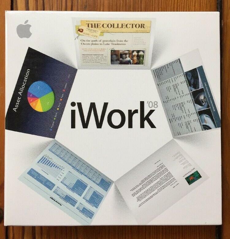 2007 Macintosh iWork 08 Version 8.0 Utility Suite Software Installation CD Disc