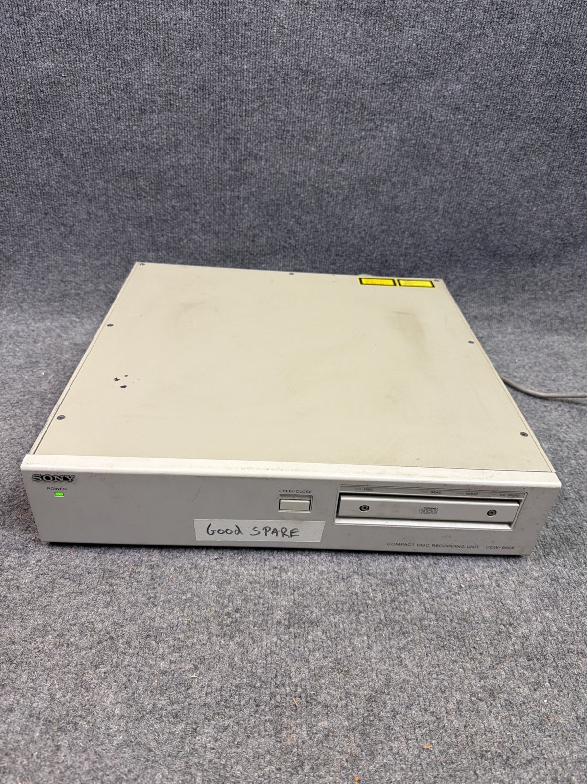Sony CDW900E Sonic Solutions CD Burner G2U