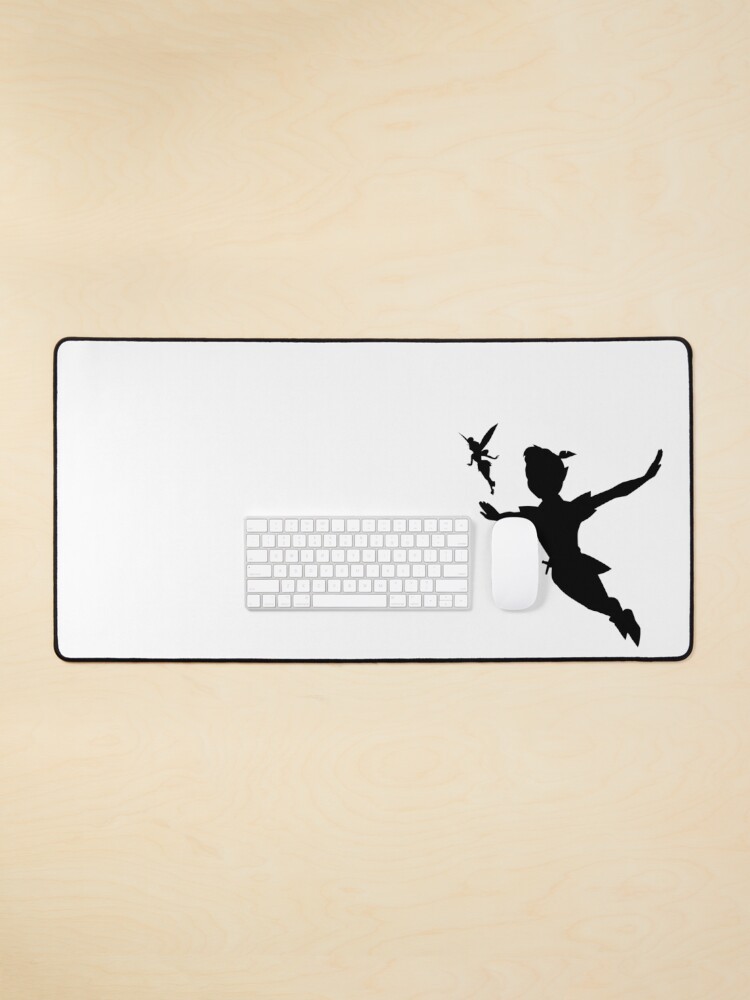Peter Pan And Tinker Bell Flight Desk Mat - Gift For Disney Fan