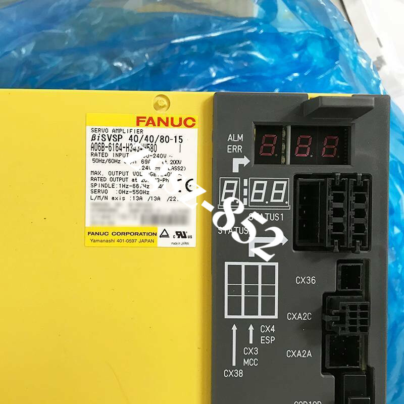 1PC New Fanuc A06B-6164-H343#H580 Servo Driver Expedited Shipping FedEx DHL