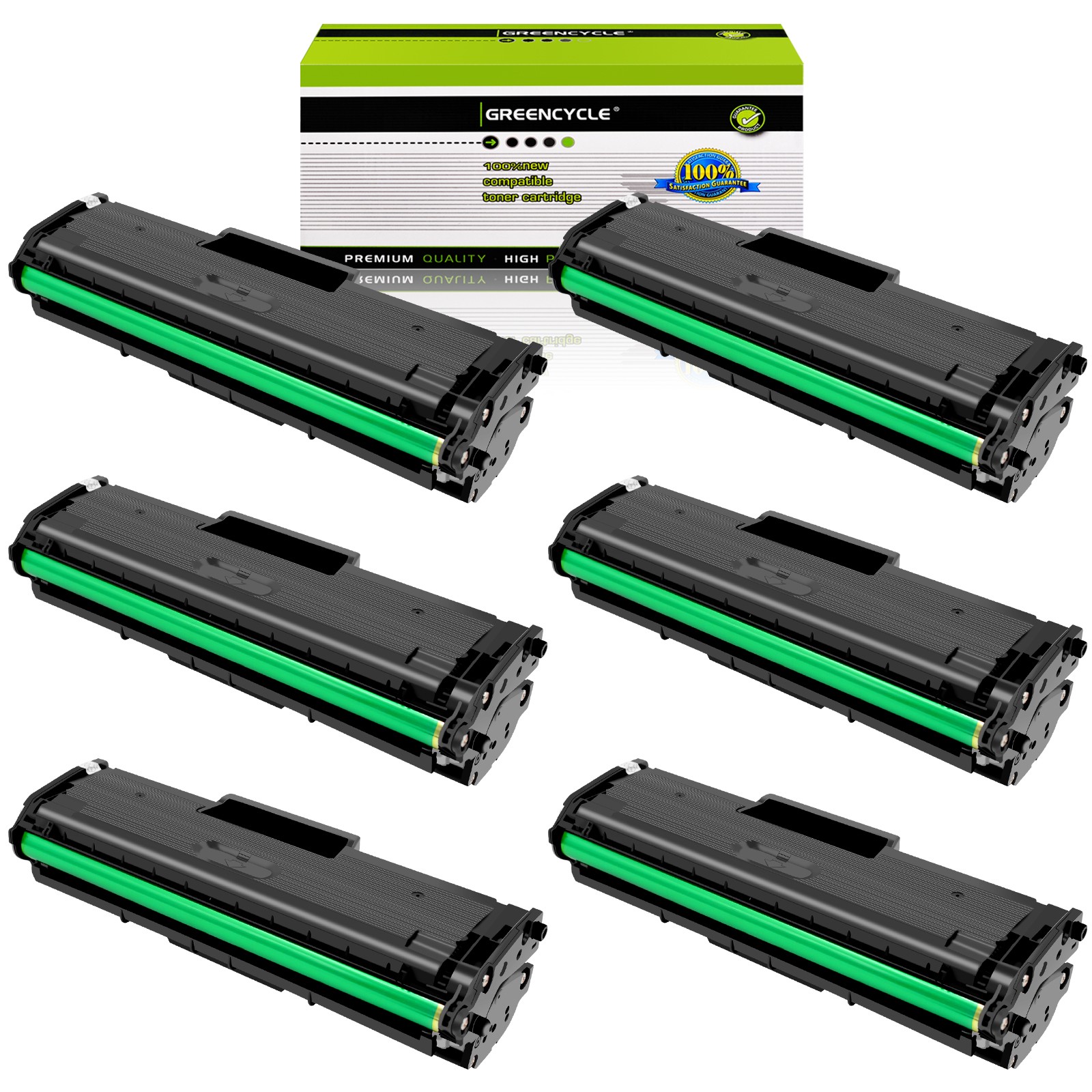 6PK 111S Fits for Samsung MLT-D111S Toner Cartridge Xpress 2070FW M2071FH M2071