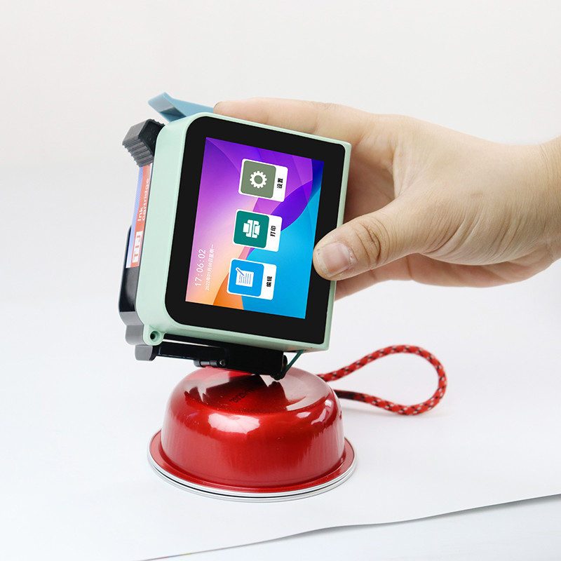 Compact Mini Handheld Inkjet Printer Date QR Barcode Printing