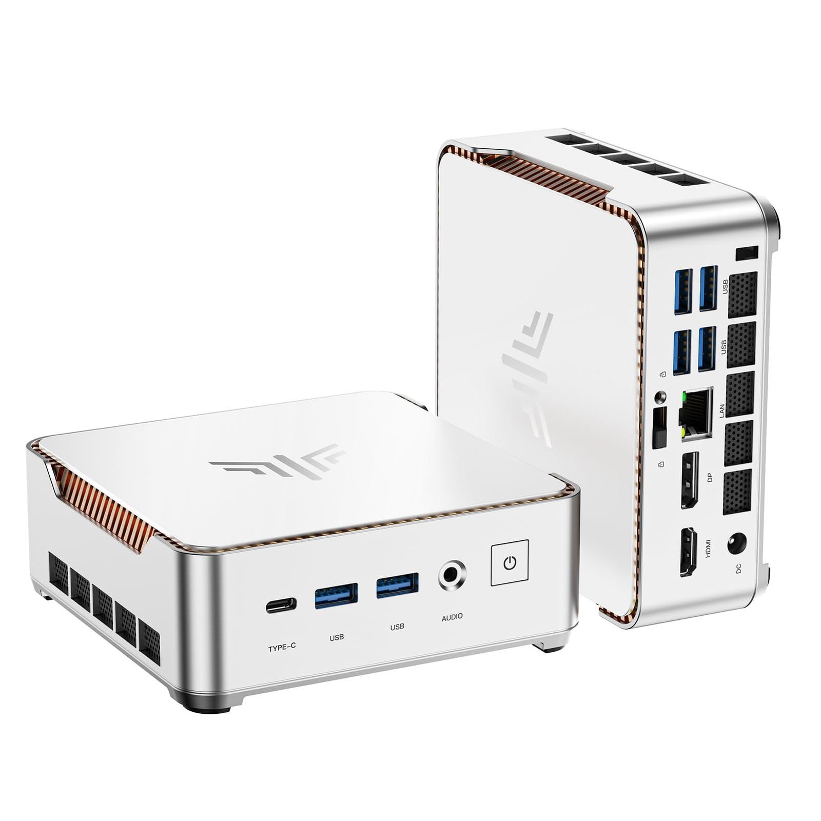 KAMRUI Pinova P2 Mini PC, AMD Ryzen 7330U(4 Cores, 8 Threads, Up to 4.3GHz), ...