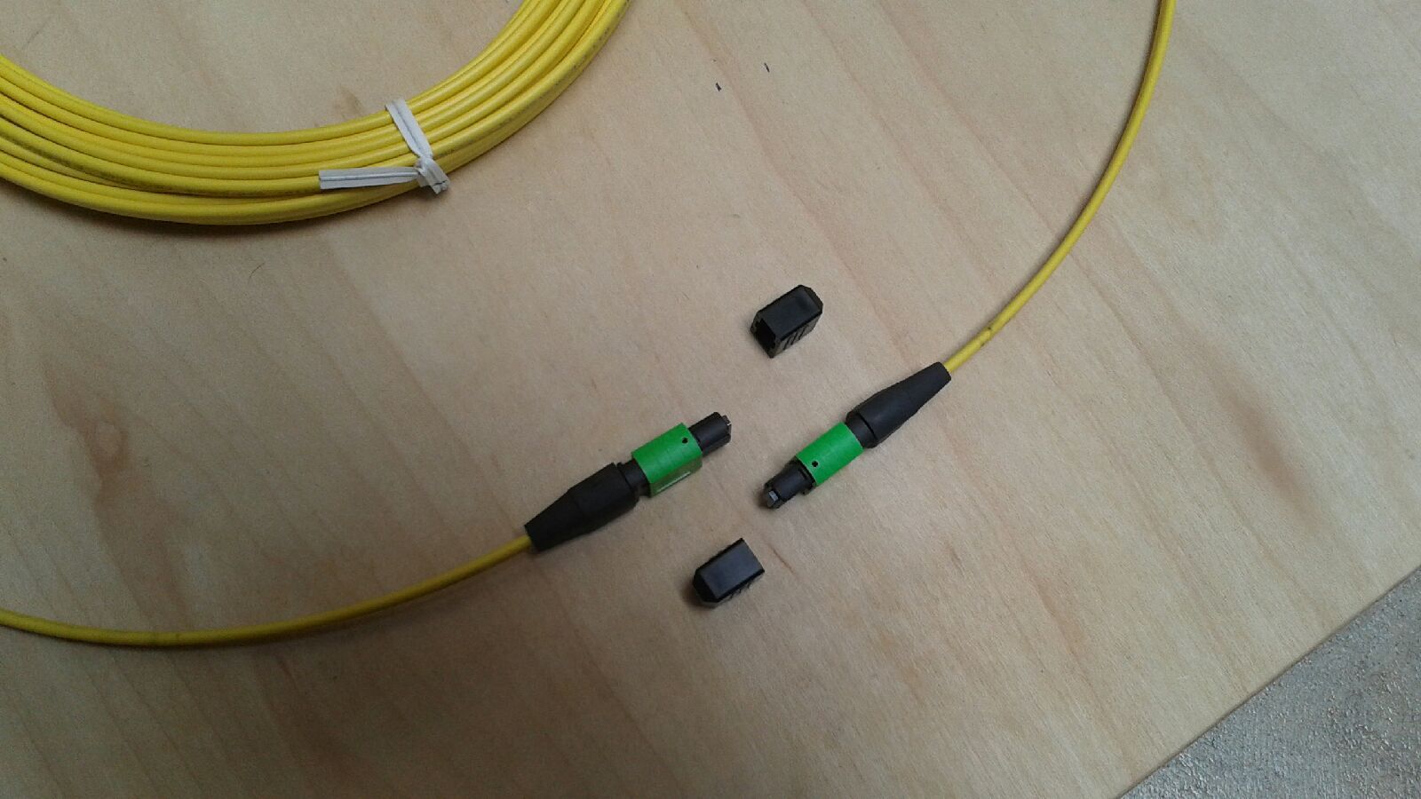 US MADE   10M     12 STRAND   MTP  (MPO)  Single mode  fiber cable  