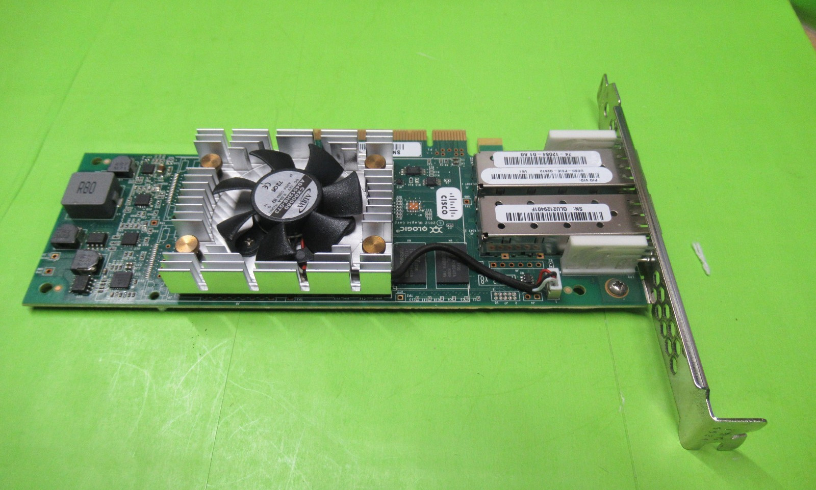 Cisco QLE2672-CSC Dual-Port 16Gbps Fibre Channel PCI-e Adapter High Profile