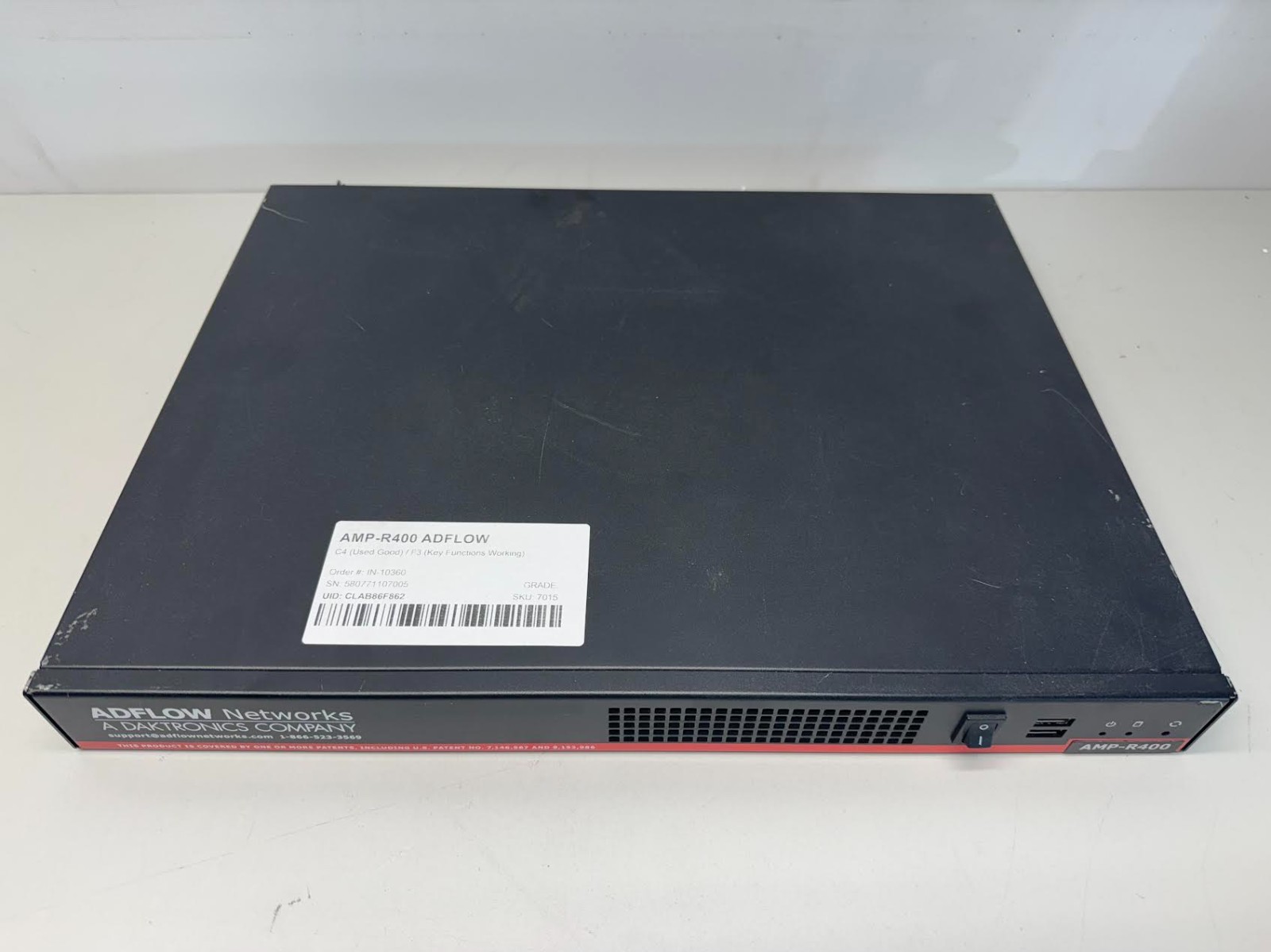 Daktronics Adflow AMP-R400 Digital Signage Media Player DMS Network Controller