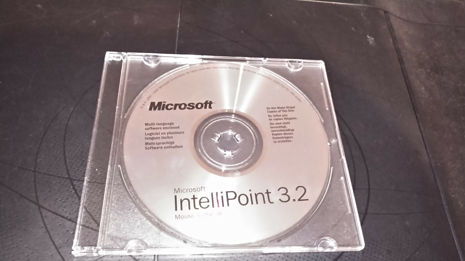 {Microsoft} [IntelliPoint 3.2] Driver Disc