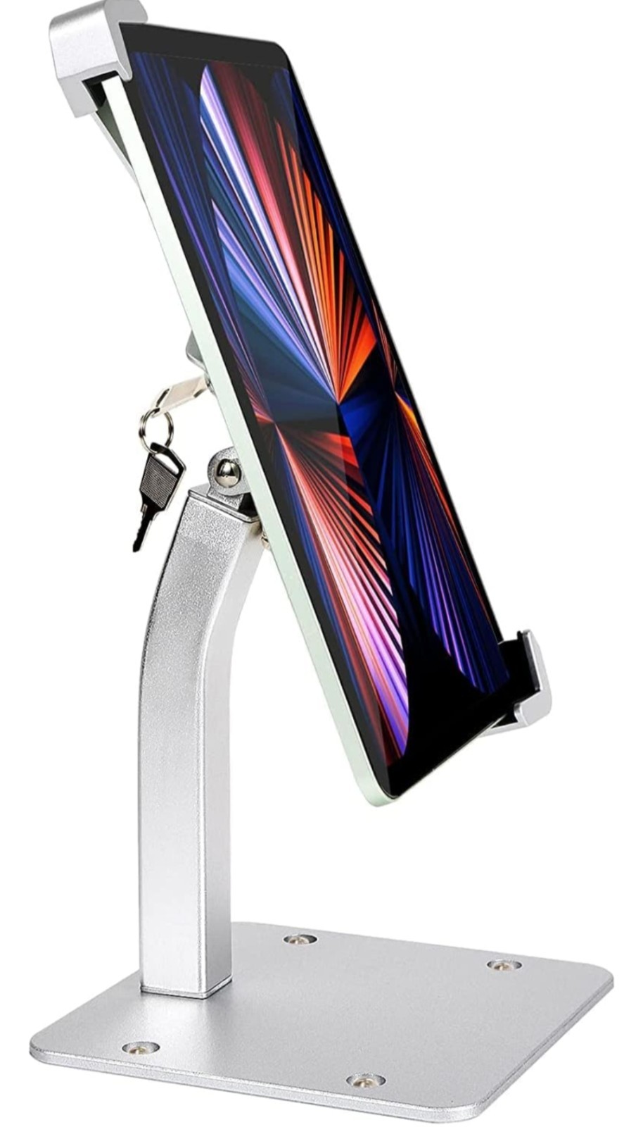 Anti-Theft Desktop Tablet Kiosk Stand Holder, Heavy Duty. 7-11" Tablets