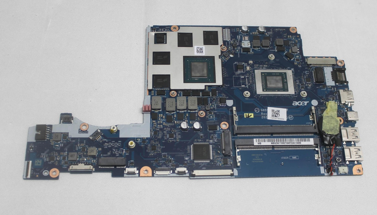 NB.QDK11.002 ACER MOTHERBOARD W/CPU R7-5700U GN20-P1 ASPIRE A715-42G "GRADE A"