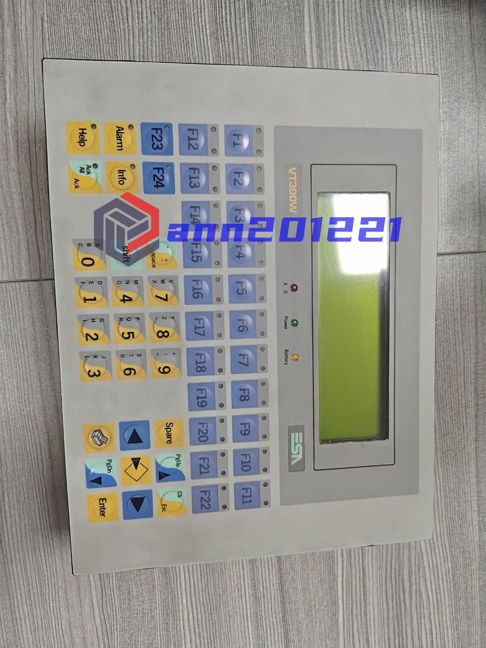 1PC used ESA VT300W  VT300WA0000 Tested