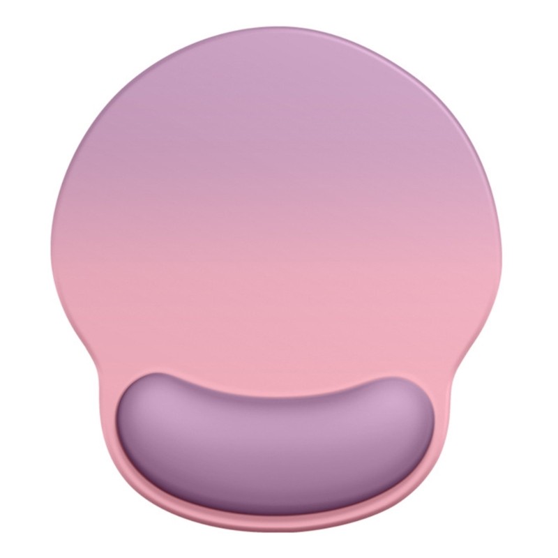 Gradient-Mouse Pad Wrist Rest Mat Mouse Pad Wrist Guard Anti-Slip Soft Silicone