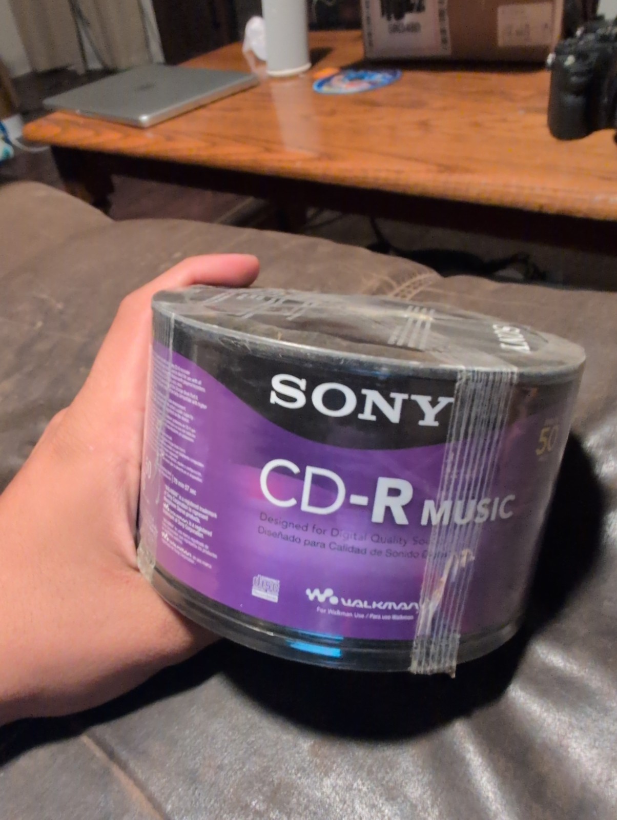 Sony CD-R Music 50 Pack 80 Minute Blank Recordable 50 Discs NEW FACTORY SEALED 