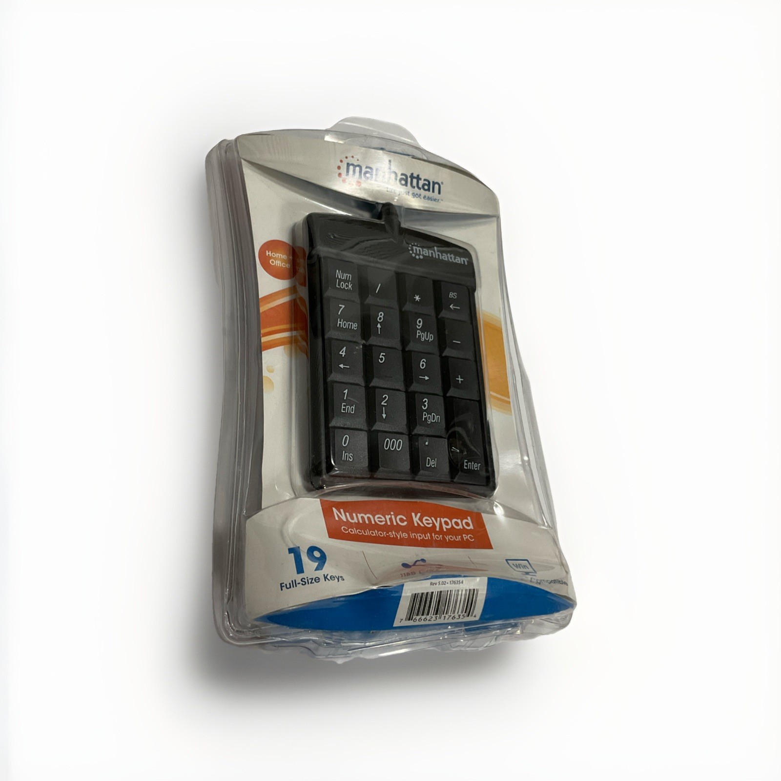 Manhattan Numeric Keypad - 19 Full Size Keys New Old Stock Damaged Packaging ￼