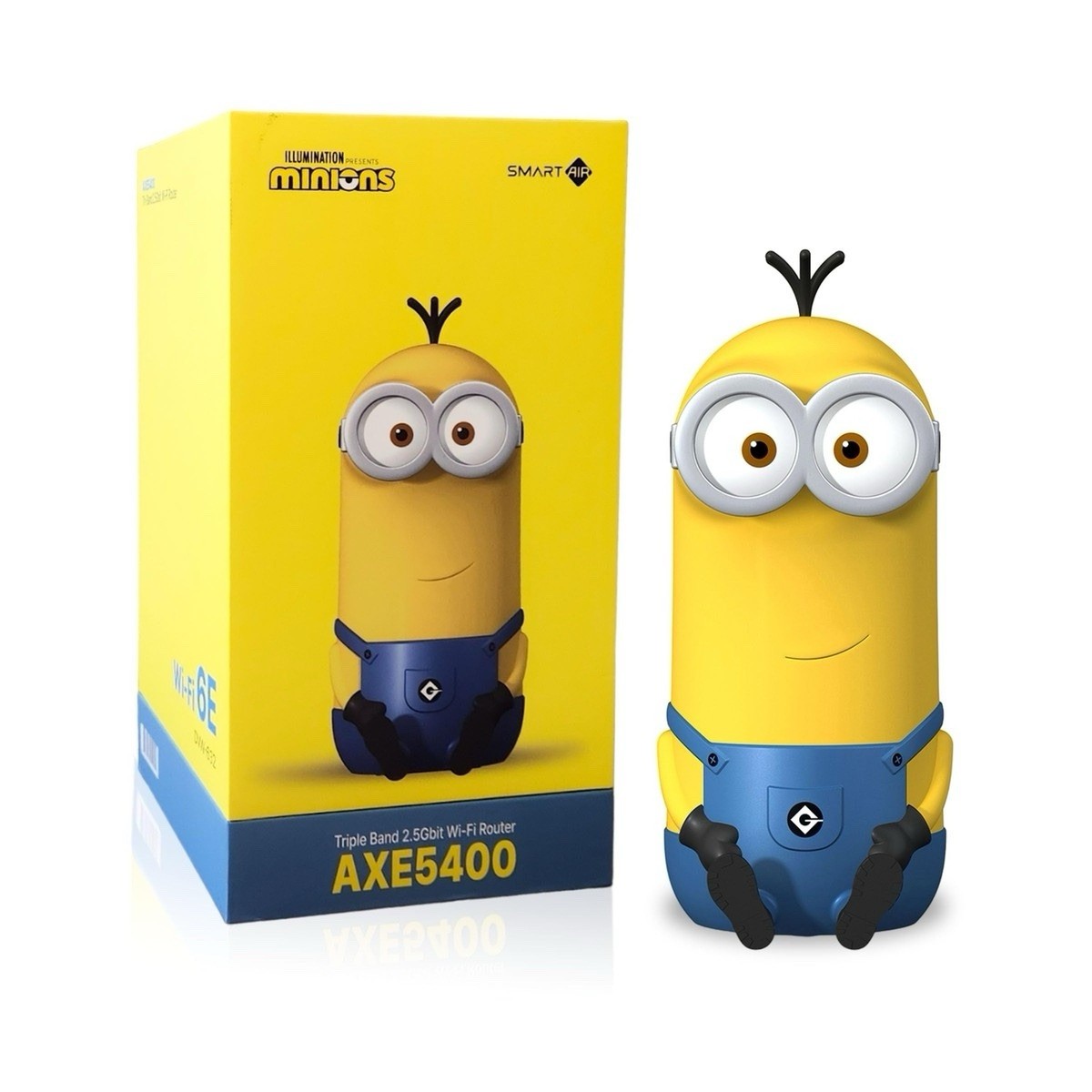 DAVOLINK Minions Kevin AXE5400 WiFi 6E Router DVW-632 NEW US Adapter Included