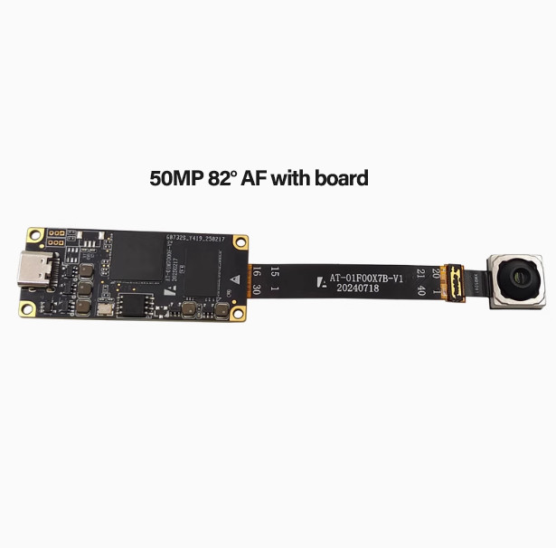 50MP IMX766 USB Camera Module PDAF Auto Focus AF No Distortion 100 Degree Webcam