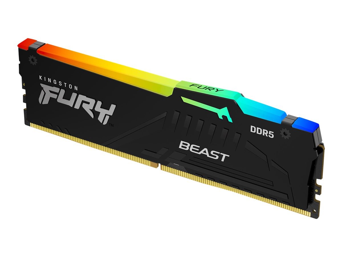 Kingston 6000Mt/s Cl30 Dimm Fury Beast Rgb Expo 16GB DDR5 KF560C30BBEA-16