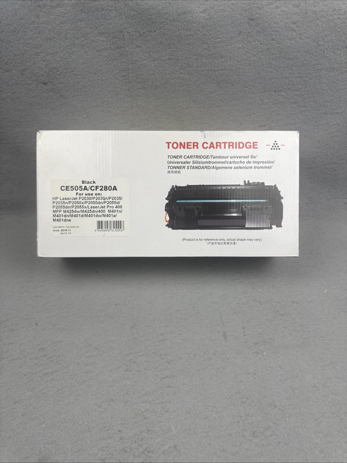 NEW Premium Toner Cartridge For Use In CE505A/CF280A Black 2 Pc's