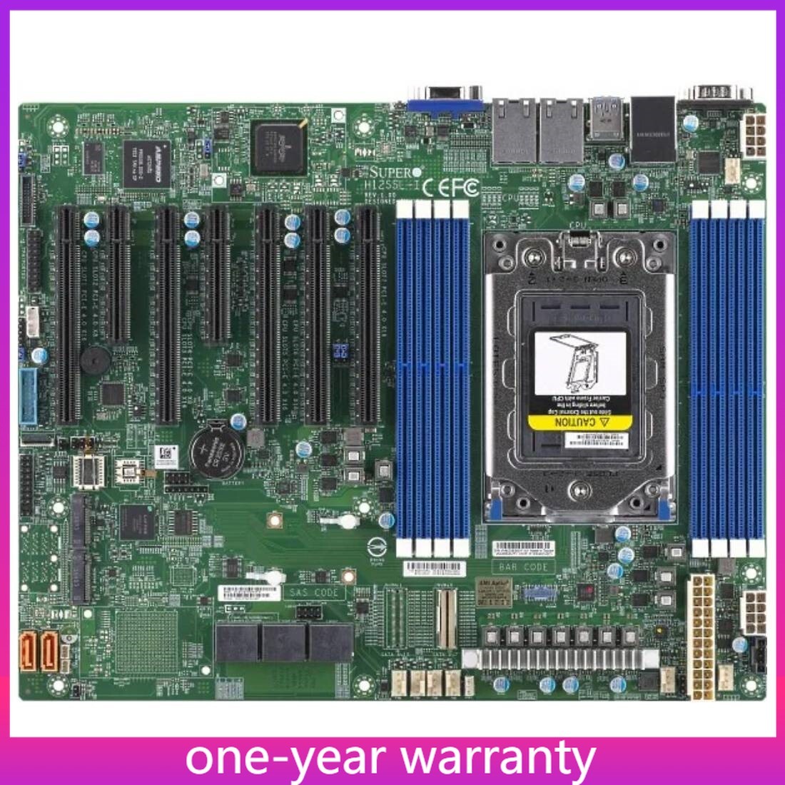 Supermicro H12SSL-i Socket SP3 ATX Server Motherboard For AMD EPYC 7002/7003