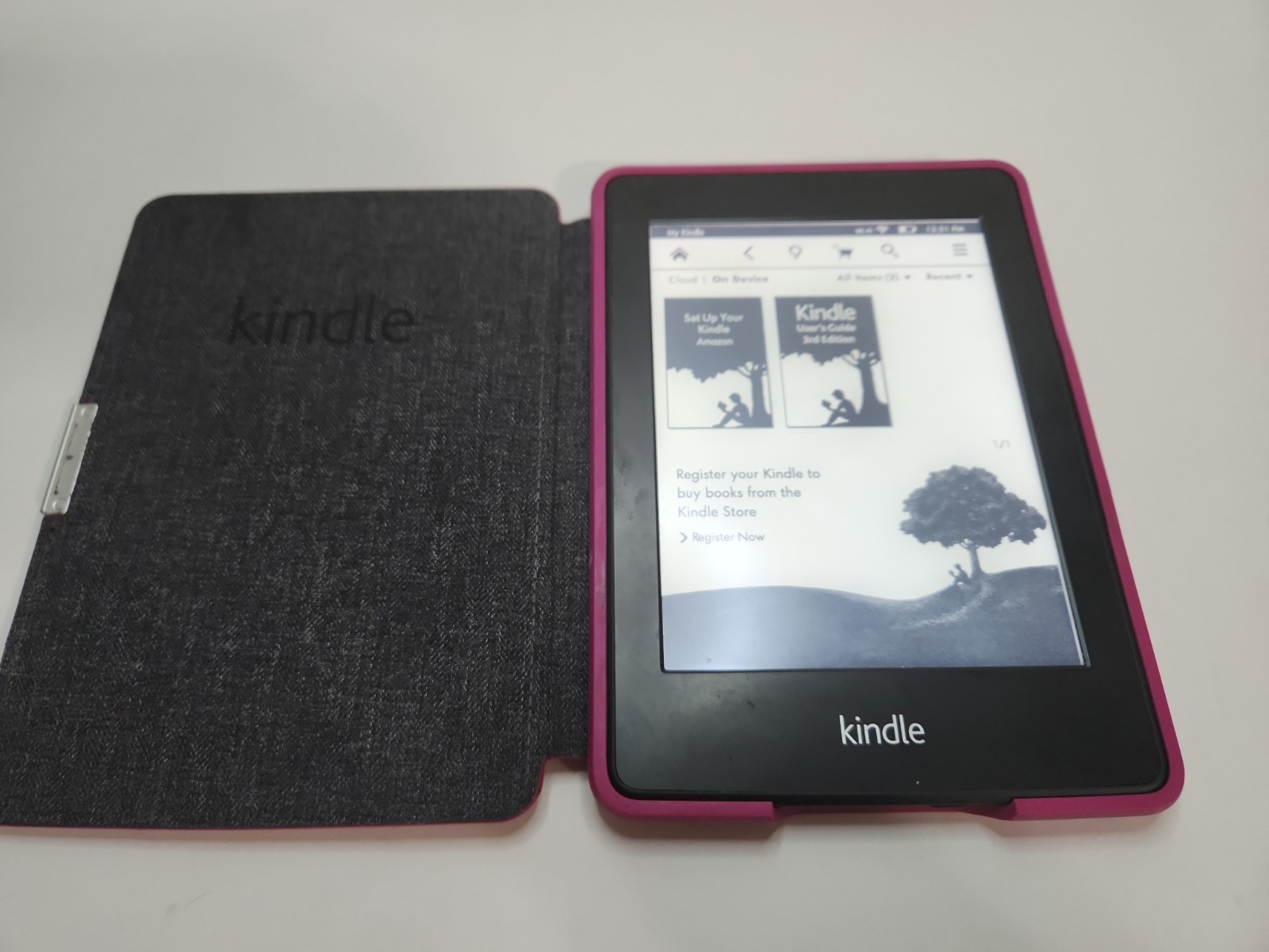 Amazon Kindle Paperwhite 5th Generation 6" 2GB, Black, EY21, Tested and Working