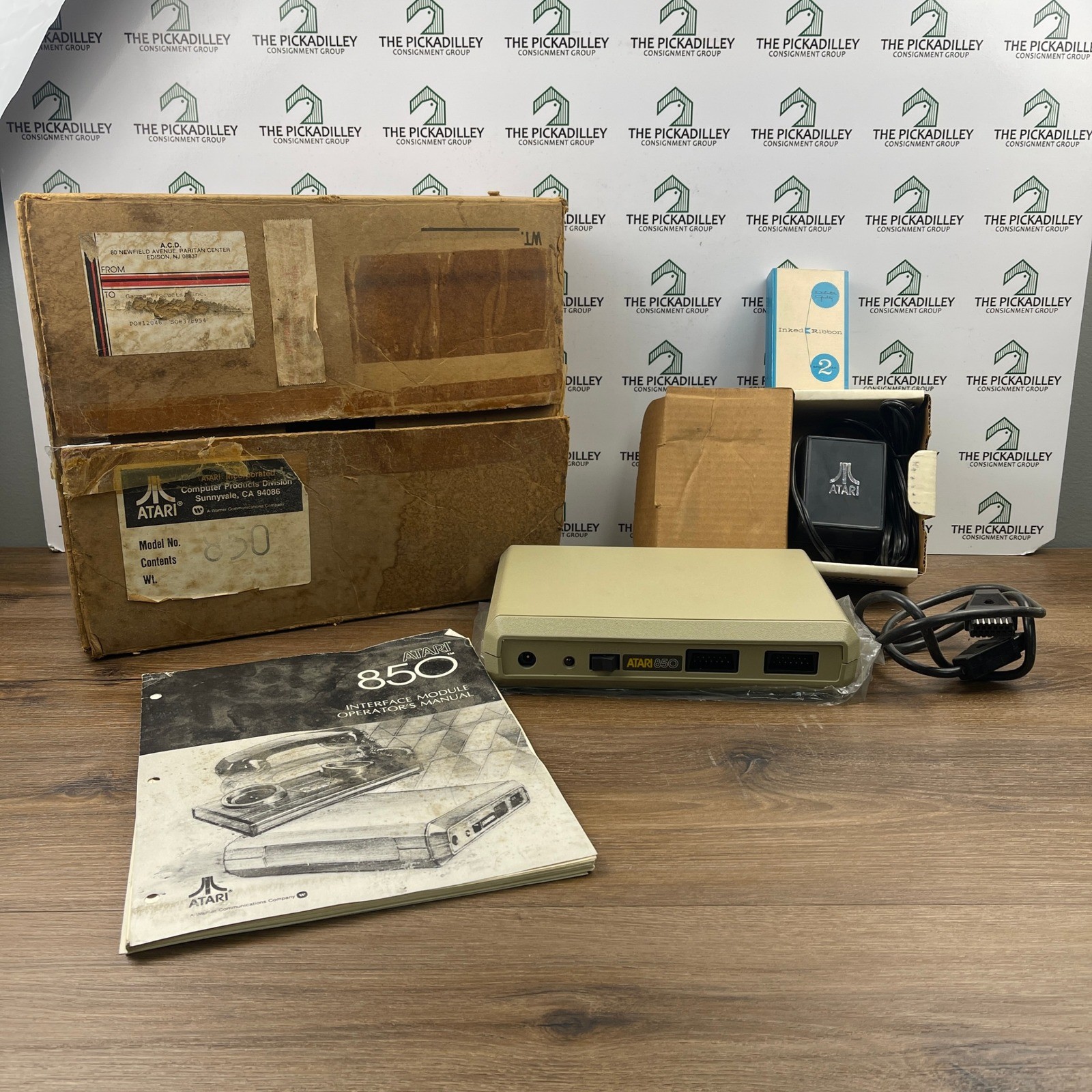 Atari 850 Interface Module Vintage 8-Bit Computer Expansion Serial Parallel Box