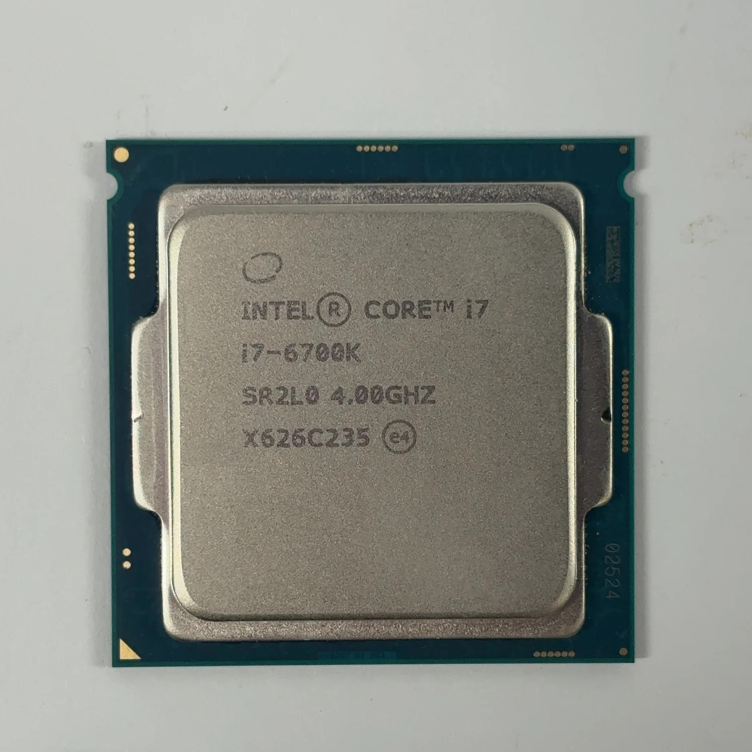 Intel Core i7-6700K 4.00GHz Quad Core SR2L0 8 Thread LGA 1151