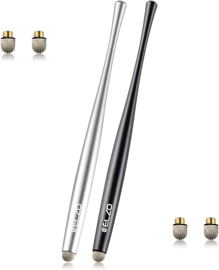 Stylus Pen Combo Universal Capacitive Touch Screen 2 Packs with 4 Replacement...