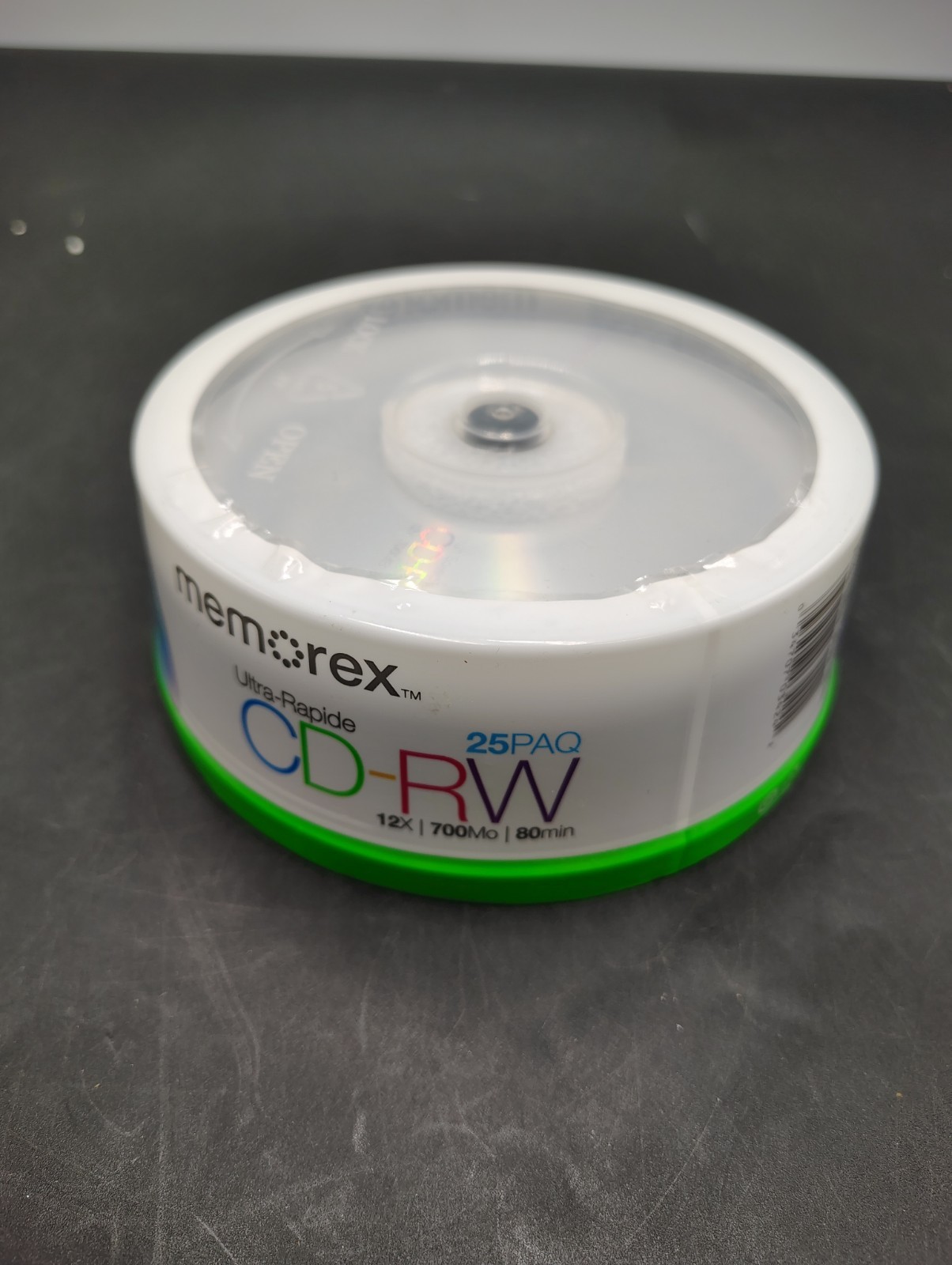 Memorex 25 Pack High Speed CD-RW Rewritable 12X 700MB 80min Blank CDs New Sealed