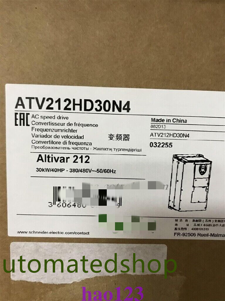 1PC   ATV212HD30N4 Inverter 30kW New Expedited Shipping FedEx or DHL
